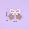 Pegatinas de Tela Bordadas de Animales de Dibujos Animados Cisne Accesorios DIY Conejo Mariposa Accesorios de Sombrerería de Lana Tejida