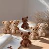 Jiahuimei Mini Molde de Oso DIY Lindo Animal Oso Vela de Aromaterapia Molde de Silicona