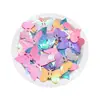 Mariposa Grande de Lentejuelas Tridimensionales 37*21mm Decoración para Desfile de Moda Infantil Adorno para el Cabello DIY Adorno de Cumpleaños Corona Lentejuelas en Relieve