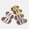 Sandalias de Verano para Niñas 2026 Nuevas Sandalias de Suela Gruesa Modernas Casuales Versátiles para Exteriores Zapatillas con Cordones