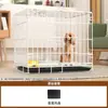 Gaiola para cachorro Teddy cães pequenos, gaiola de metal dobrável para animais de estimação interna, gaiola protetora especializada para carro para gatos e cães, cercadinho para animais de estimação