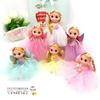 Mini Cartoon Coréia Noiva Boneca Chaveiro 18cm Boneca Brinquedo Comércio Exterior Fornecimento Presente Infantil