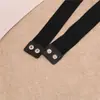 Cinturón Elástico Extensible para Mujer Moda Femenina Metálico Estilo Europeo y Americano Distintivo para Vestido Falda Abrigo Combinación Perfecta Cubierta Decorativa para la Cintura