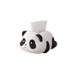 Linda Caja de Pañuelos de Panda para Uso Doméstico, Decoración de Mesa de Café en la Sala de Estar, Portapañuelos Creativo, Alto Valor Estético