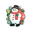Imanes de Nevera Suaves de Goma Navideños Muñeco de Nieve Reno Dibujos Animados Magnéticos Pegatinas Magnéticas Navideñas Pegatinas Magnéticas Colgantes