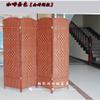 Chinoiserie Rattan Jardim de Infância Biombo Suspenso Divisória Dobrável Biombo de Madeira Maciça Moda Hotel Sala de Estar Escritório Parede de Entrada Móvel