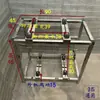 Suporte de Chão para Unidade Externa de Ar Condicionado com Base Elevada, Suporte de Empilhamento de Camada Dupla para Unidade Externa, Unidade de Gabinete de Energia do Ar para Ar Condicionado