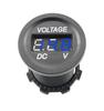 Voltimetro Digital Led Impermeable y a Prueba de Polvo para Coche y Motocicleta Yicheng Modificado DC Eléctrico Pantalla Digital