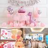 Decoración de mesa con globos flotantes para cumpleaños infantil, inauguración, soporte flotante para globos de moda en internet, suministros para bodas, picnics y salidas