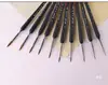 Tamaño pequeño No.0 Pluma Gou Xian Nylon Acuarela Pintura Tradicional China Óleo Thangka Pintura Dorada Borde Cerámico Maquillaje Pintura Artística Infantil