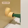 Tapón de puerta anticaída creativo, tapón de puerta de silicona para baño, nuevo tapón de puerta de silicona silencioso sin perforaciones