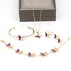 Juego de cinco piezas de mariposa Cdd Nuevo estilo Nácar Europeo y Americano Joyería transfronteriza Pulsera Aliexpress Joyería de comercio exterior Fábrica fuente