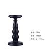 Candelabro americano, vela para cena a la luz de las velas, copa para velas, decoración de ambiente, candelabro de hierro negro, artesanías, adornos, fabricantes, suministro