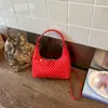 Bolsa de Bolinho Polca da Moda para Mulheres 2026 Nova Bolsa de Mão Retrô Fashionável Bolsa de Ombro Bolsa Transversal Estilosa