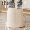 Cubo para el Hogar Cubo de Lavabo de Plástico Cubo para Dormitorio de Estudiantes Artículos de Tocador Cubo para la Colada y el Baño Cubo Grande Engrosado Juego