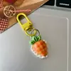 Llavero Colgante de Encaje de Dibujos Animados Fruta Corazón de Chica Estudiante Mochila Escolar Estuche Mejor Amigo Colgante Exquisito