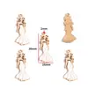 Accesorios de Joyería de Aleación para Hacer Manualidades con Forma de Gota de Aceite Bolsita de Maquillaje para Niñas Accesorios de Tacones Altos Pulsera Pendientes Colgante W507