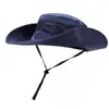 Sombrero de Sol de Verano para Hombre, Secado Rápido, para Exteriores, Montañismo, Deportes, Protección Solar, Malla Transpirable, Visera Solar, Sombrero de Sol Plegable, Sombrero de Pescador