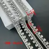 Cadena de strass con adhesivo termofusible para ropa DIY, accesorios de perforación en caliente, cadena para decoración de vestidos de boda, venta al por mayor