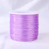 Cuerdas Elásticas Planas de 500m, Multicolor, Resistentes al Desgaste, Alta Elasticidad, para Manualidades con Cuentas, Enhebrar Pulseras de Cristal, Materiales de Tejido DIY