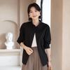 Camisa de Manga Larga Yun Yun para Mujer Otoño 2025 Nueva Ropa Profesional de Trabajo de Alta Gama Formal Solapa Top Versátil