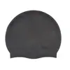 Gorro de natación al por mayor personalizado para niños y adultos, gorro de natación con protección para los oídos, patrón de color personalizado, directo de fábrica, gorro de natación de silicona