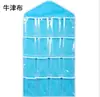 Bolsa colgante para ropa interior y bragas, para colgar en la pared del hogar, para calcetines, armario, ropa interior, sujetadores, bolsa colgante de doble cara.