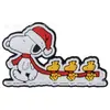 Fivela de Sapato Desenho Animado Snoopy Sapato de Caverna Flor DIY Fivela Decorativa de Borracha Macia Acessórios para Sapato SNOOPY Fivela de Cadarço Acessórios