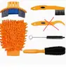Kit Limpiador de Cadena de Bicicleta Herramienta de Limpieza Herramienta para Lavar Cadena de Reparación Bicicleta de Montaña Motocicleta Cepillo de Mantenimiento Ciclismo