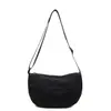 Bolsa Pequena Nova de Alto Valor Estilo Coreano Feminina Cor Sólida Casual Simples Leve para o Trabalho Moda Versátil Bolsa Transversal