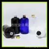 Botella redonda gruesa para mascotas 500ml tapa de aluminio botella botella de medicina botella de champú para mascotas botella secundaria de gel de ducha