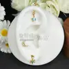 Stud de Aleación de Titanio F136 Bala de Pastel Rosca Interna Stud para Hueso del Oído Stud para Hélice del Oído Anillo para Correr Joyería de Piercing de Titanio G23