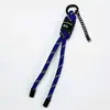 Nuevas ornamentos para bolsa de color caramelo estilo INS de moda nacional, tarjeta, cordón de cremallera DIY para llavero de teléfono móvil, llavero de moda