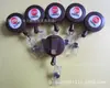 Marca fivela de puxar fácil anti-roubo chaveiro elástico quadrado fivela de puxar fácil rosto sorridente fivela de puxar fácil em forma de coração puxar fácil