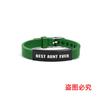 Pulsera de Silicona Europea y Americana Transfronteriza Correa de Silicona Tía Familia Regalo de Vacaciones Letras de Acero Inoxidable Joyería de Mano Popular