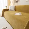 Nueva Funda para Manta de Sofá de Chenilla Cojín de Sofá Todas las Estaciones Universal Tacto de Alta Gama Cubierta Completa Patrón de Espiga Protector de Sofá Asiento
