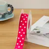 Fita de Bolinhas Grande de 2,5 cm Sonhadora Feita à Mão Colorida Fita de Bolinhas com Laço Acessórios de Cabelo Fita Fofa para o Dia das Crianças