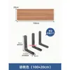 Estante de almacenamiento de pared Soporte de pared Soporte de partición para colgar en la pared Estantería colgante de tablero en capas Estante de tablero de madera