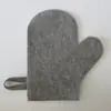 Venta Directa de Fábrica de Guantes Sencillos de Fieltro para Sauna, Aislantes del Calor, Antiescaldaduras, Absorbentes de Agua, Venta Caliente Transfronteriza, Disponibles en Blanco, Gris y Negro, Prácticos