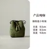 Bolsa de armazenamento para xícara de chá, bolsa de viagem de algodão e linho espessado, bolsa de pano portátil com cordão para xícara mestre, bolsa de pano pequena acessório para cerimônia do chá