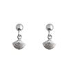 Bonito Mini Concha Pequena Orelha Unha Feminino Elegante Nova Moda Simples Pequeno Osso Da Orelha Unha Brincos Diários Viajantes