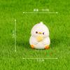 Novo Passeio de Primavera Patinho Micro-Paisagismo Ornatos de Jardinagem DIY Suculenta Plantas Decorativas Pequenos Ornamentos com Toque de Luxo e Design de Nicho
