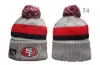 Equipo de Rugby 2024 Nuevo Gorro de Lana Tejido Otoño e Invierno de Cuatro Equipos de Ligas Mayores de Rugby Béisbol Hockey sobre Hielo Baloncesto