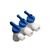 Filtro de agua para el hogar sin tarjeta, interruptor de válvula de bola para barril de presión, 2 puntos, 3 puntos, accesorios de conexión de tubería para cubo de almacenamiento universal de máquina de agua pura RO