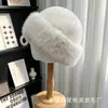 Sombrero mongol de piel sintética engrosada, superventas transfronterizo para invierno, estilo coreano, de alta gama, cálido, a prueba de frío, protector de orejas
