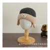 Orejeras de cuadros de invierno para bebé para niños y niñas alto sentido de Joker clip oso algodón gorra Lei Feng gorra melón al por mayor