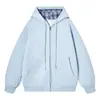 Sudadera con capucha al por mayor transfronteriza para hombre, estilo deportivo moderno de primavera y otoño, chaqueta cárdigan holgada con cremallera