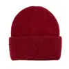Gorro de Lana Tejido de Pelo Largo de Conejo Personalizado para Mujer en Otoño e Invierno Engrosado Cálido y a Prueba de Frío Color Fruta del Dragón Rojo Rosa Gorro Baotou