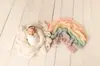 Accesorios de Fotografía Fieltro de Lana Hecho a Mano Almohadilla de Lana Manta Forma de Flor Cuadrado Redondo Estudio Fotográfico Recién Nacido Luna Llena