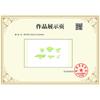 Set de Té de Bambú Fresco Chino Joyería con Pegamento de Crema DIY Accesorios Decoración para Casa de Muñecas Imán para Refrigerador Accesorios de Resina